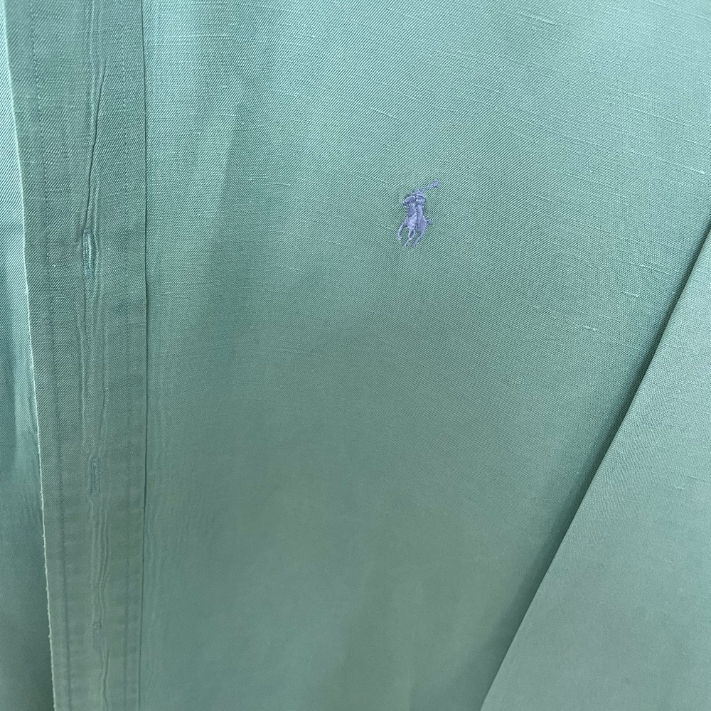 Ralph Loren silk polo shirt xxl